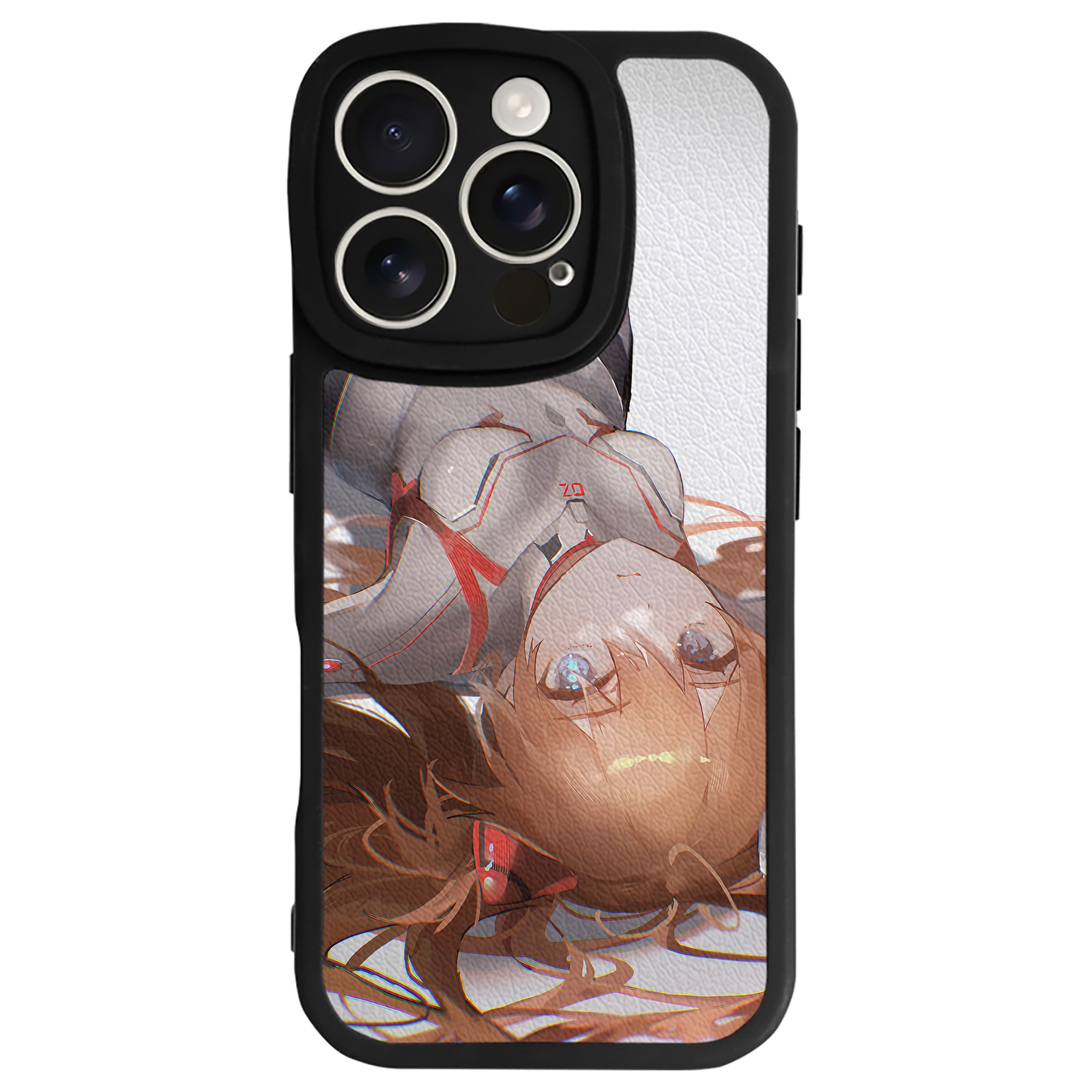 （画像用） EVA 新世紀エヴァンゲリオン 【iPhone 16シリーズ対応】シリコンスマホケース（レザー調） 材質：シリコン